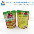 LIXING PACKAGING fish sauce spout pouch, fish sauce spout bag, fish sauce pouch with spout, fish sauce bag with spout